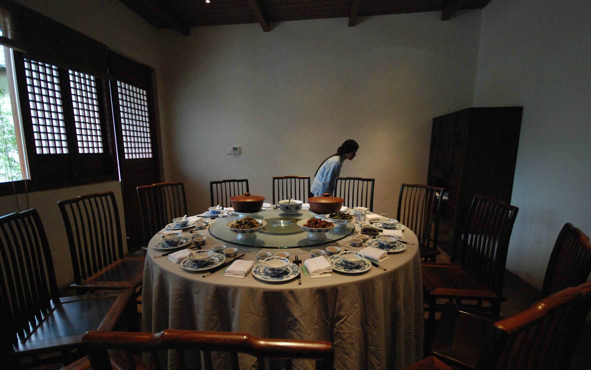 CHINE table mise