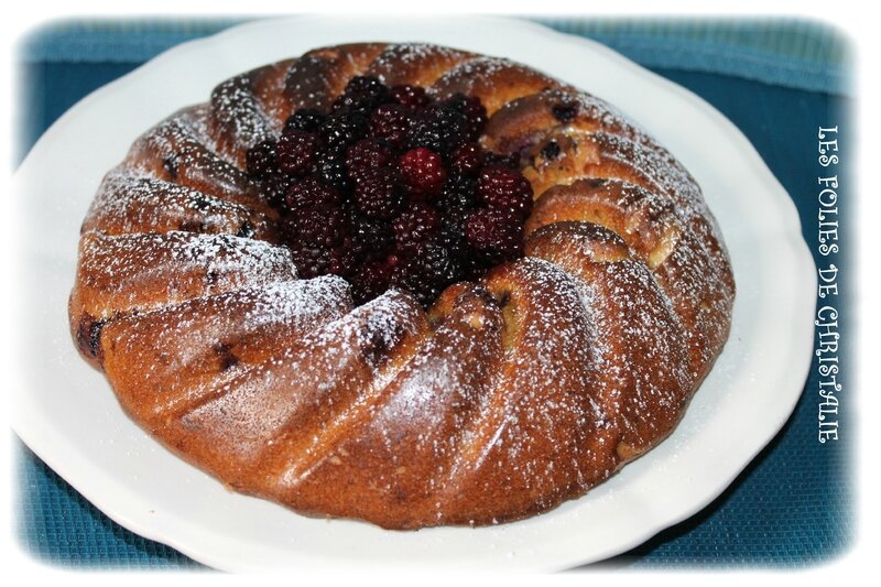 Gâteau avocats mûres 1