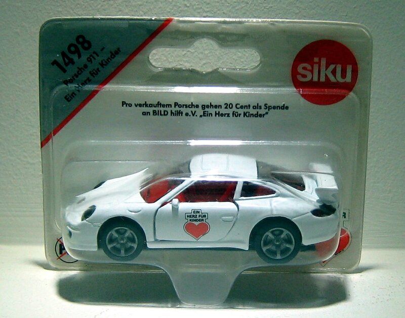 Porsche 911 (ein herz fur kinder)(Siku)