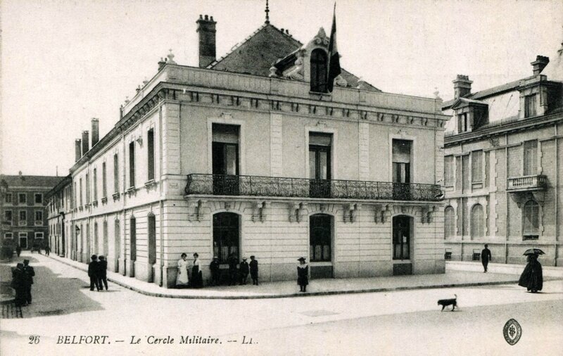 CPA Belfort Cercle militaire