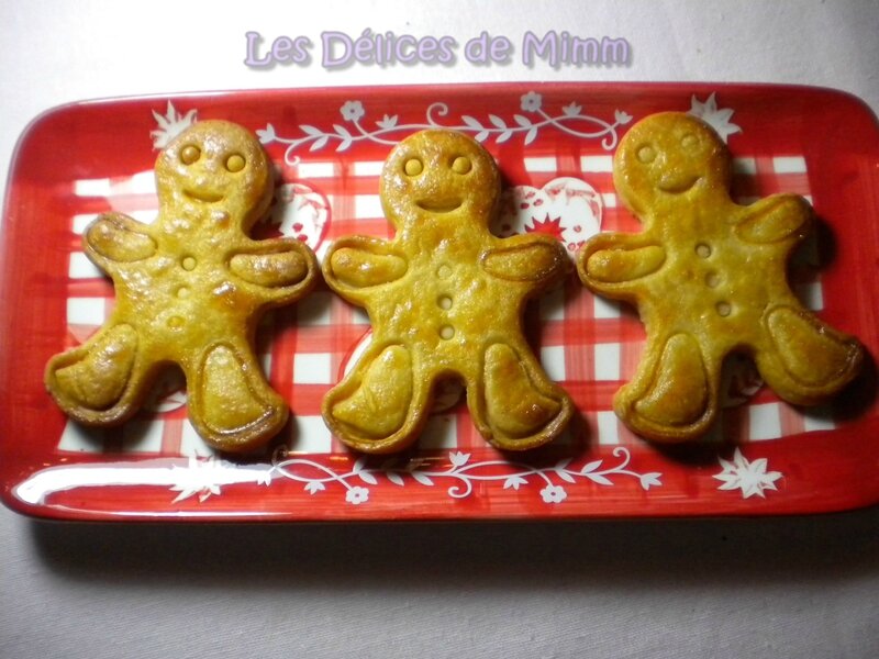 Petit bonhomme en massepain cuit 5