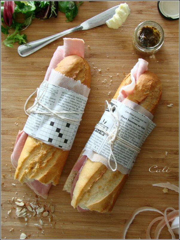 Sandwich Jambon-Beurre de Truffe aux Amandes 001