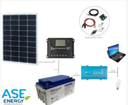 Un kit solaire d'ASE Energy
