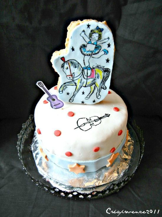 gateau guitare