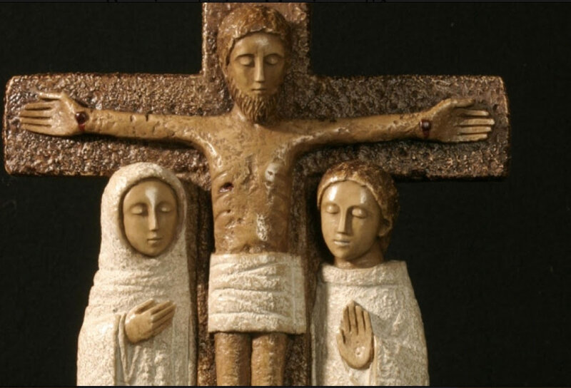 Jn 19, Marie et Jean au pied de la croix