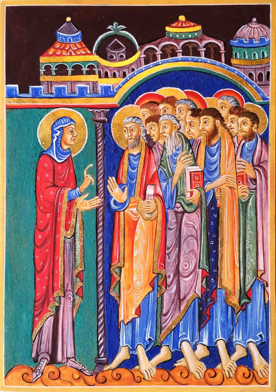 Marie Madeleine et les apôtres