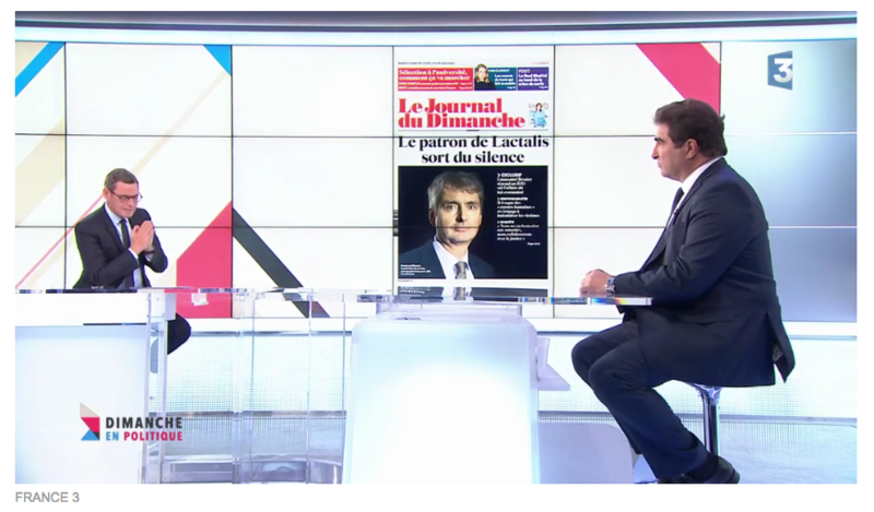 LACTALIS JACOB DIMANCHE EN POLITIQUE