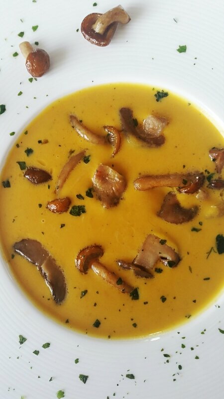 Soupe patate douce et potimarron 2