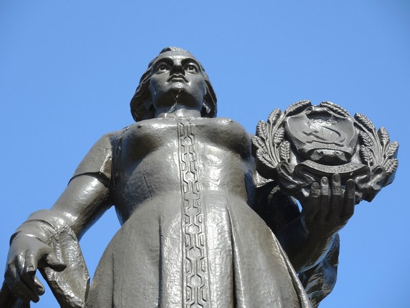 Kaliningrad, statue de la Mère Russie