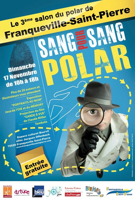 Affiche Salon du Polar 2013