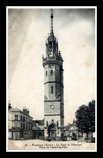 Evreux tour de l'horloge