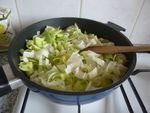 Noix de pétoncles et fondue de poireaux au curry (2)