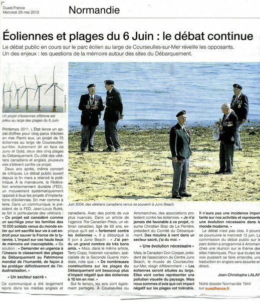 Eoliennes dday 1944