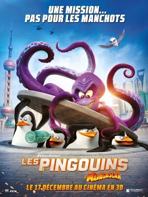 Affiche Les pingouins de Madagascar