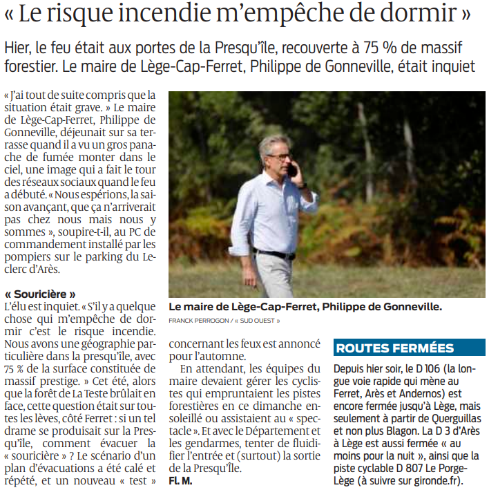 2022 09 19 SO Le risque incendie m'empêche de dormir