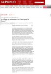LePoint - article web - 2011-11-10