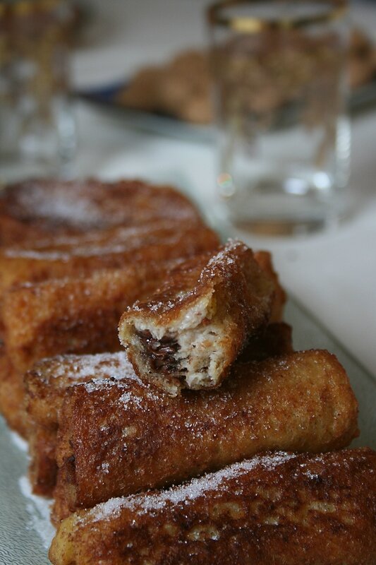 pain perdu roulé au nutella 1