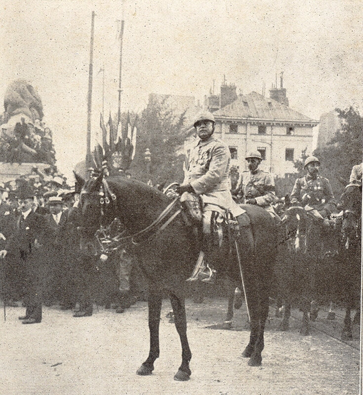 1916 03 20 général Pollacchi commandant la place de Paris Illust 21-07-1917