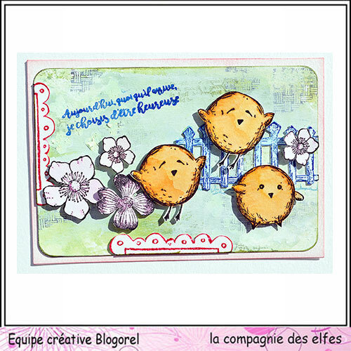 blogorel cie des elfes poussin printemps