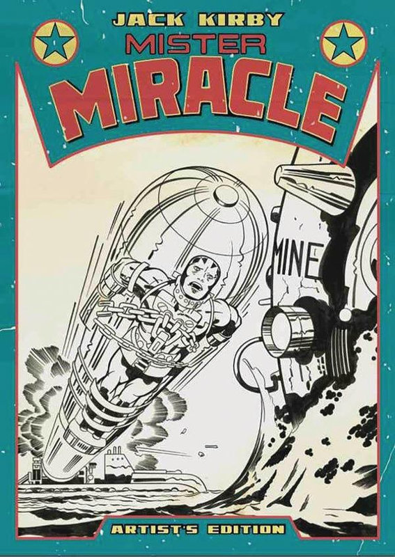 IDW artist edition mister miracle by jack kirby