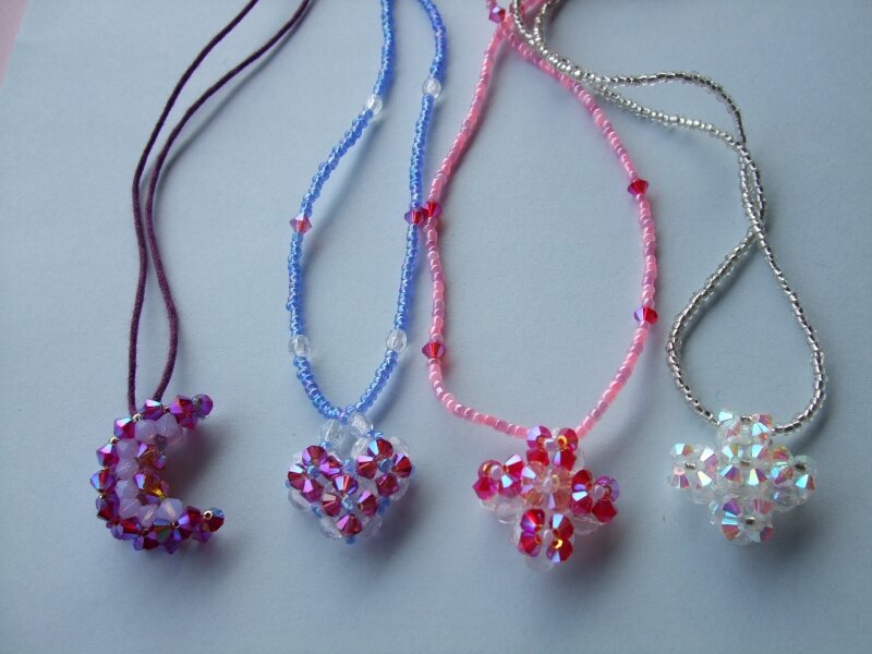 Collier en perles Swarovski