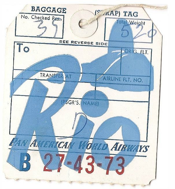 pan am tag