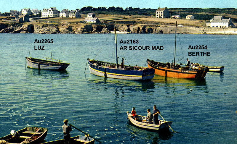 Ch39 - Les bateaux du Loch Primelin en 1964