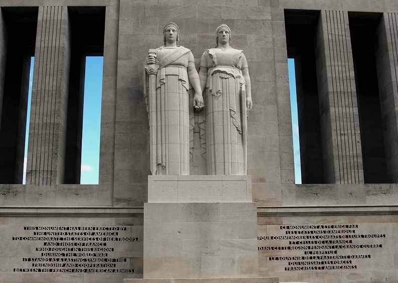 Monument franco-américain Chateau Thierry1