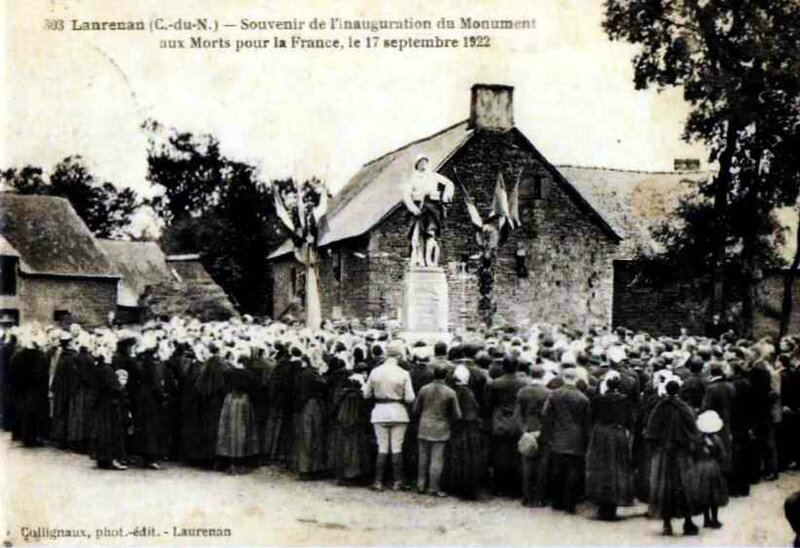 Monument aux morts Laurenan