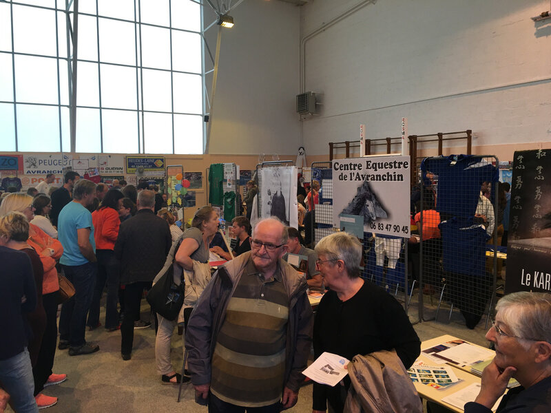 forum des associations Avranches 2016 salle Duchesnay