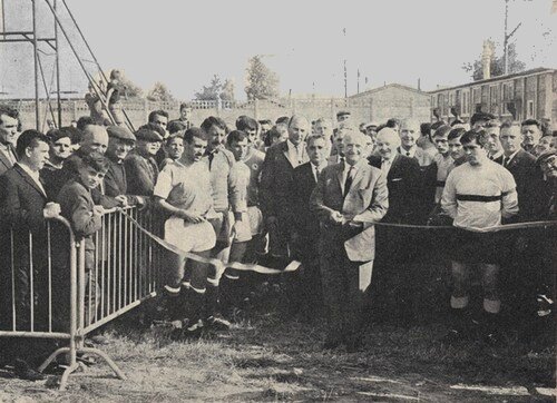 inauguration du stade neiges