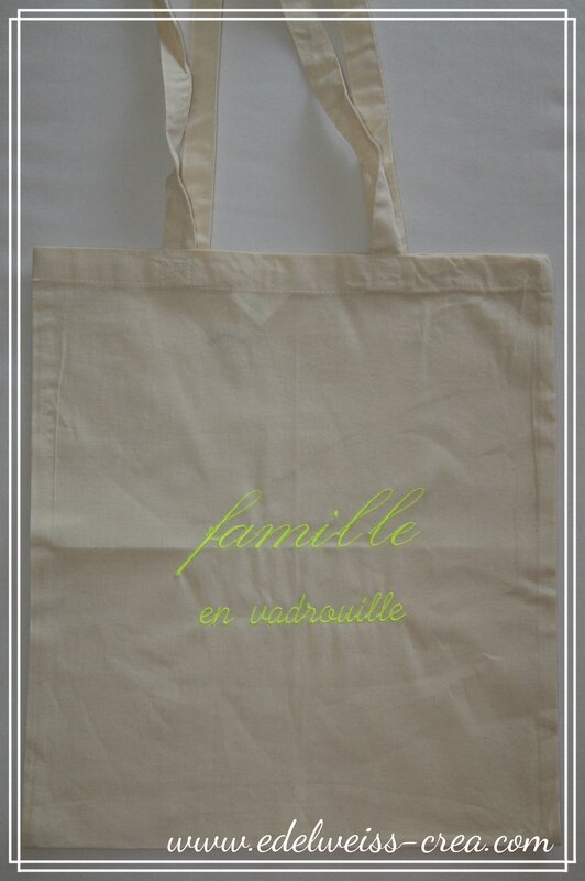 Tote bag - Famille en vadrouille