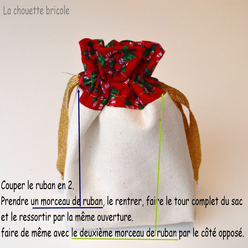 Sac de Noël-Pochette 13