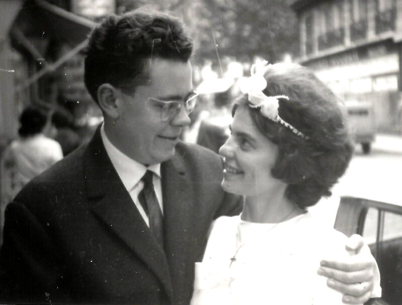 3 août 1963 Edith et Philippe