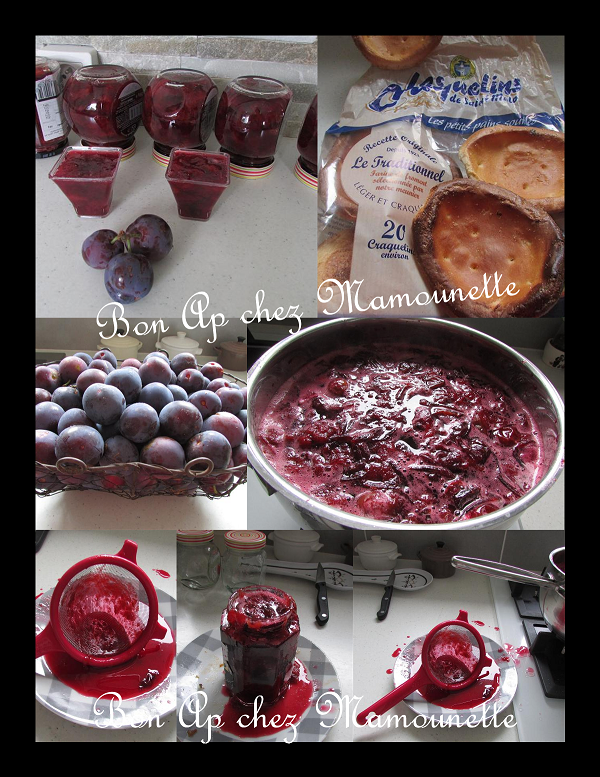 confiture quetsches maison Mamounette
