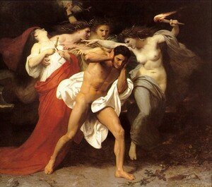 Orestes_pursuded_by_the_Furies_Bourguereau__Smaller_