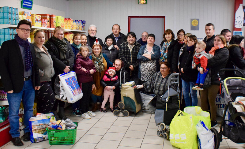 ÉPICERIE SOLIDAIRE NOËL 2019 groupe