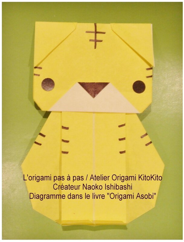 Atelier Origami KitoKito Tigre1