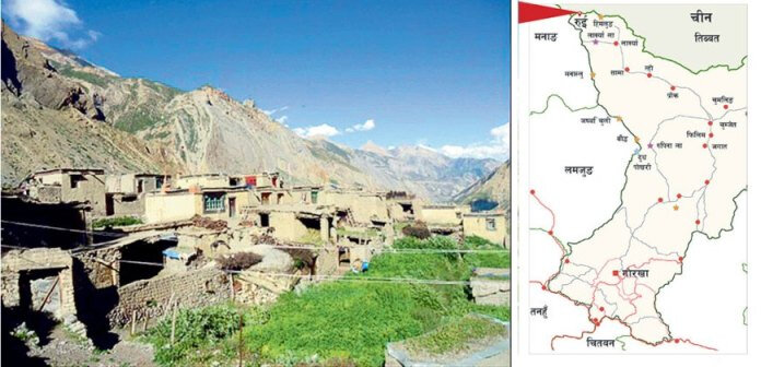 A-map-of-Gorkha-district-of-Nepal-adjoining-Tibet-Photo-News-24