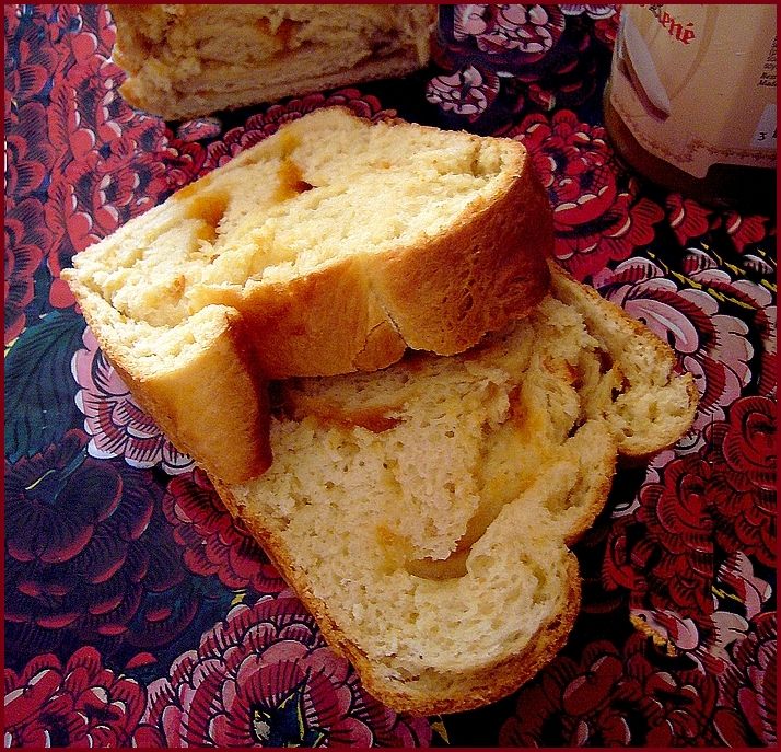 Brioche abricot crème de calisson