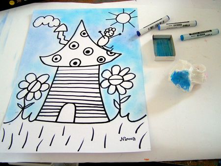 55_ TECHNIQUES ET ASTUCES_Fond poussière de pastels (9)
