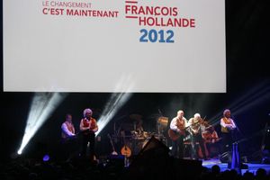 Tri Yann François Hollande Rennes avril 2012 PS