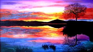 Coucher_de_soleil__avec_reflets_08_2000_70x41_2