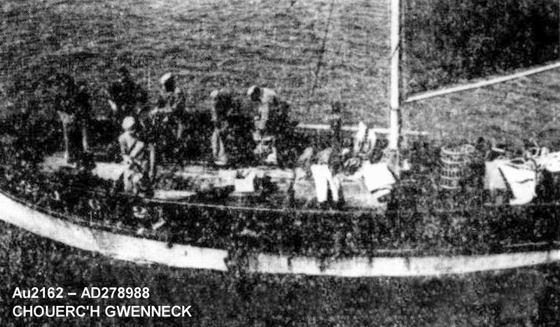 Ch39 - L'équipage du CHOUEC'H GWENNECK en 1968