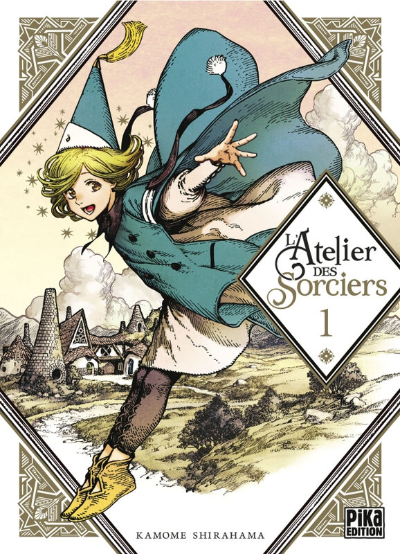 Shirahama Kamome Atelier des sorciers tome 01 pika
