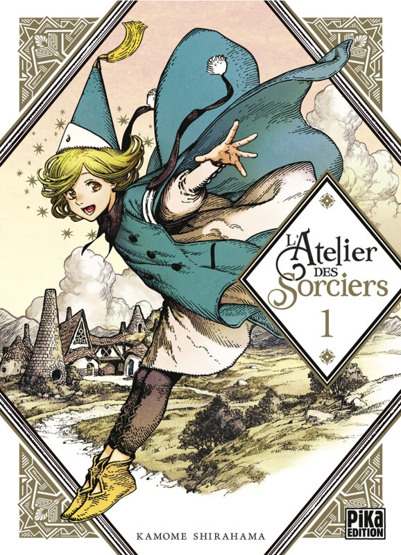 Shirahama Kamome Atelier des sorciers tome 01 pika