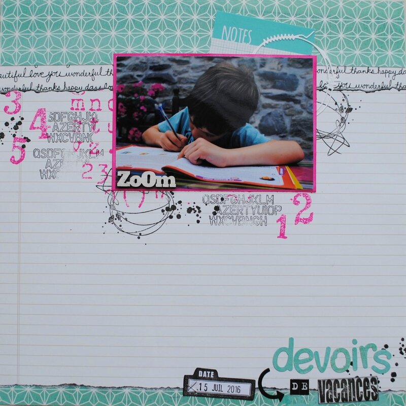 Devoirs de vacances
