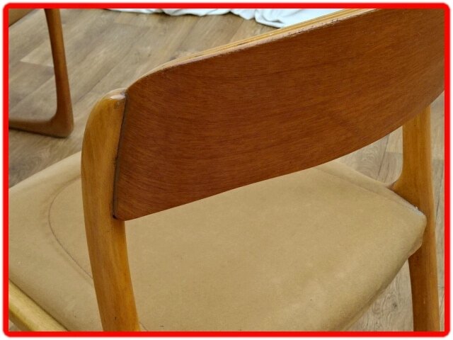 6 chaises traineau Baumann 1960 luges (12)