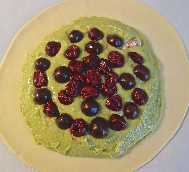 galette 2019 pistache/griottes-griottines