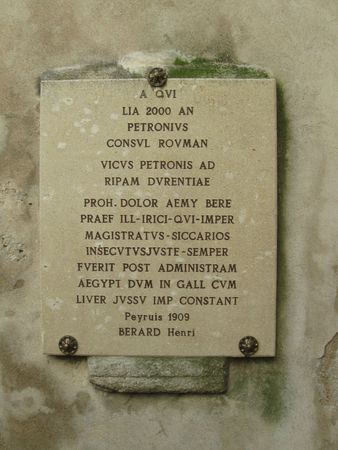 plaque 1909